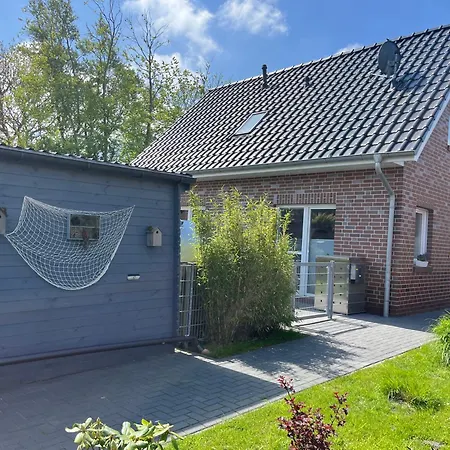 Haus Nordseeliebe Mit Außensauna, Outdoor Dusche Und Wallbox * Dornum