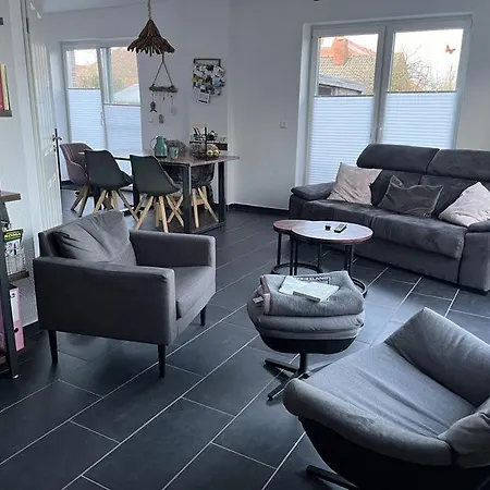 Vakantiehuis Haus Nordseeliebe Mit Aussensauna, Outdoor Dusche Und Wallbox