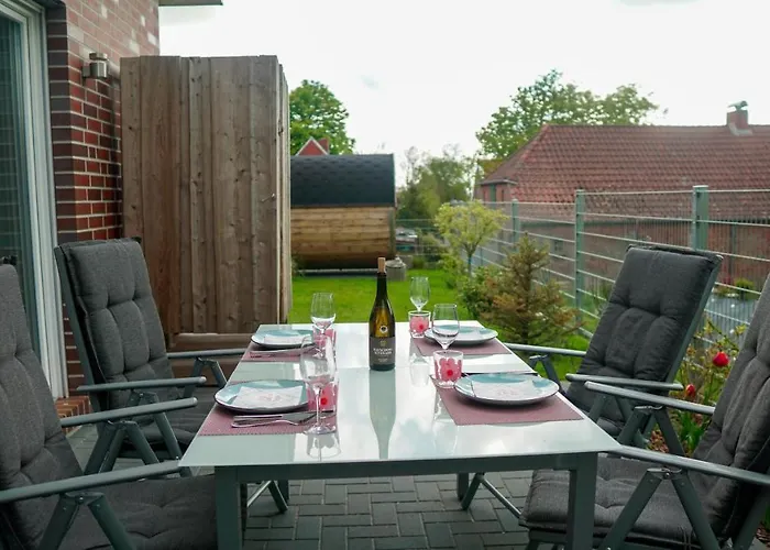 Haus Nordseeliebe Mit Aussensauna, Outdoor Dusche Und Wallbox Сasa de vacaciones Dornum
