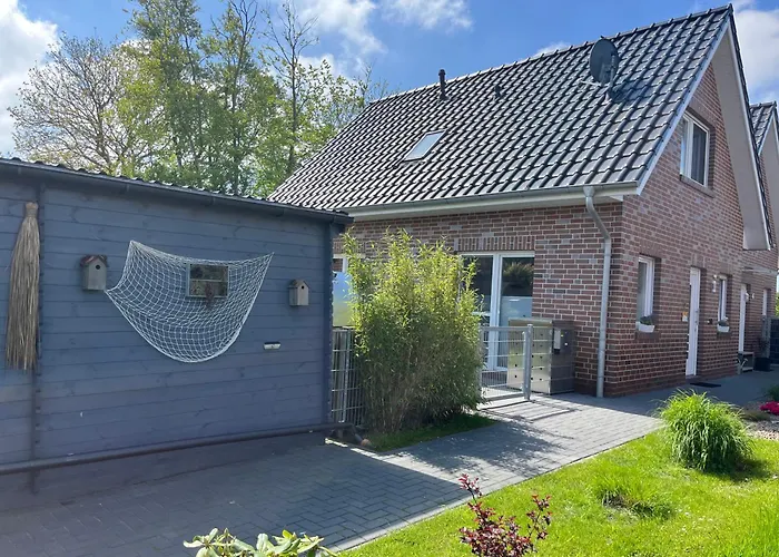 Haus Nordseeliebe Mit Aussensauna, Outdoor Dusche Und Wallbox * Dornum